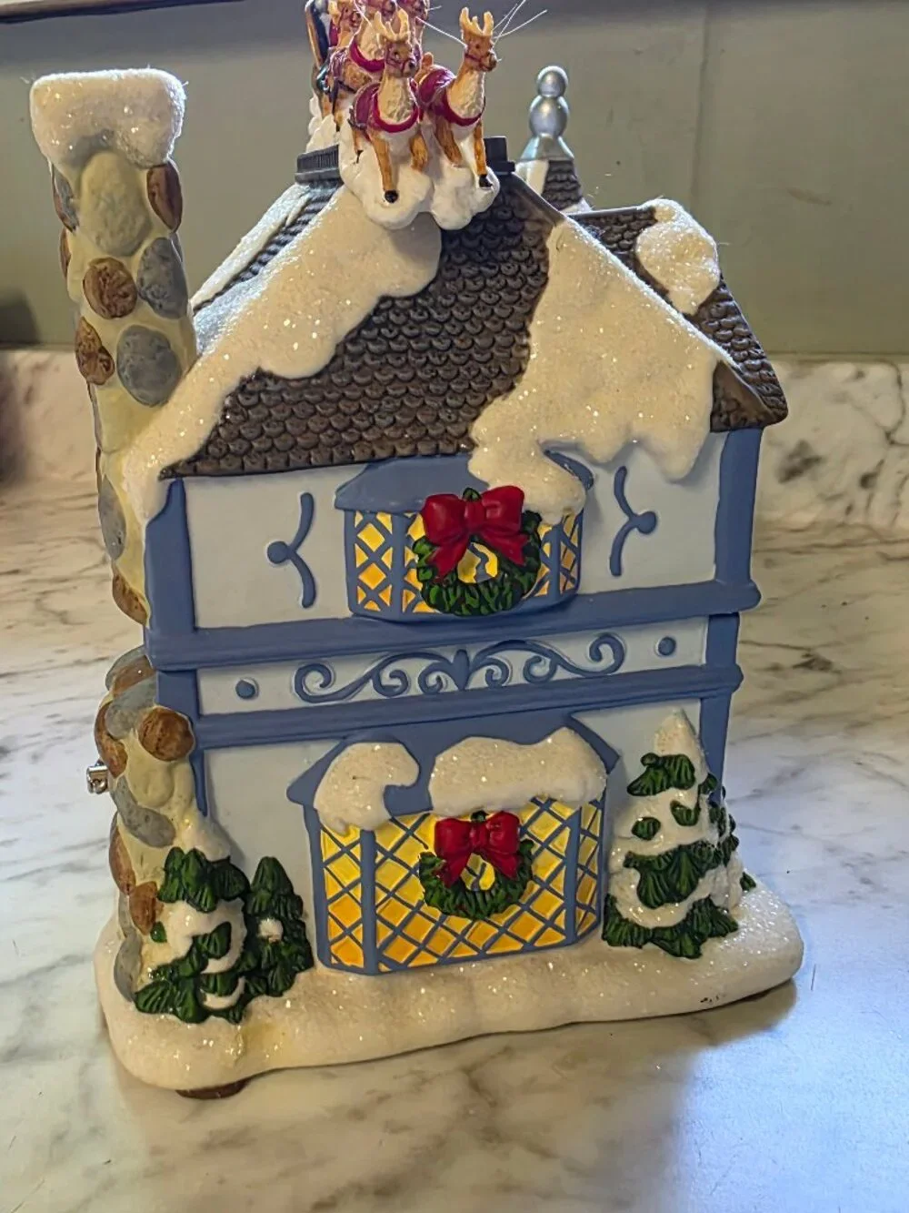Night Before Christmas Music Box - Picture 4 of 12